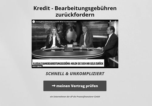 Kreditbearbeitungsgebühren Kreditbearbeitungsgebühren